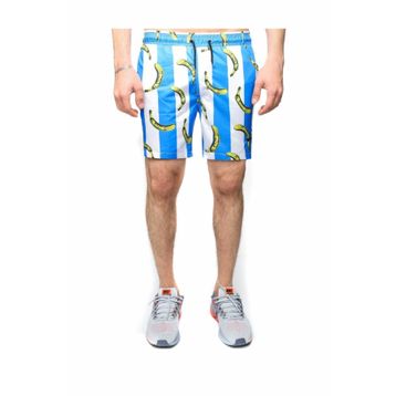 Madmext 2376 Mavi Muzlu Erkek Deniz Şortu