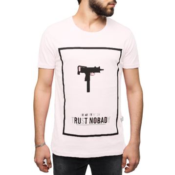 Madmext 2533 Erkek Uzi Baskılı Tişört