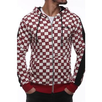 Madmext 2746 Bordo Kapşonlu Erkek Sweatshirt