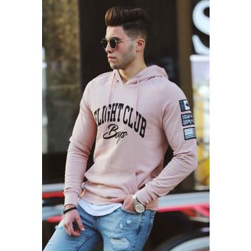 Madmext 2868 Pudra Erkek Sweatshirt