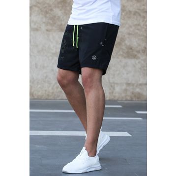 Madmext 2944 Siyah Erkek Şort
