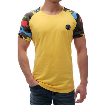 Madmext 2979 Sarı Erkek T-shirt
