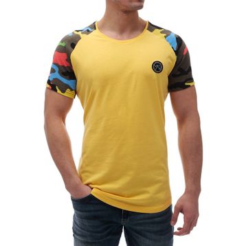Madmext 2979 Sarı Erkek T-shirt