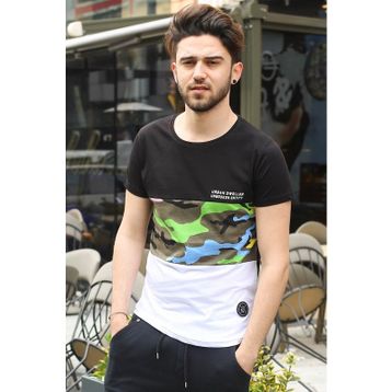 Madmext 3003 Siyah Erkek T-shirt