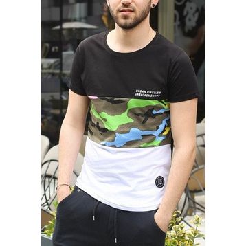 Madmext 3003 Siyah Erkek T-shirt