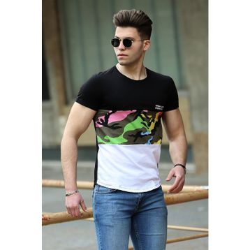 Madmext 3003 Siyah Erkek T-shirt