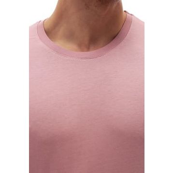 Madmext 3006 Pembe Baskılı Erkek T-Shirt