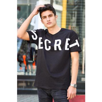 Madmext 30343 Siyah Erkek Sweatshirt