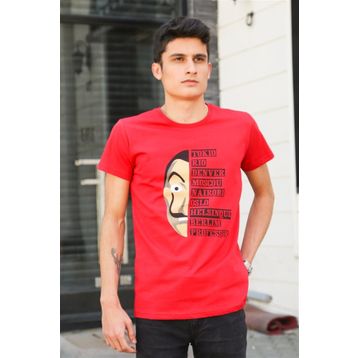 Madmext 4016 Erkek Baskılı Tişört