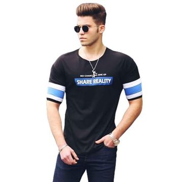 Madmext 4030 Siyah Erkek T-shirt