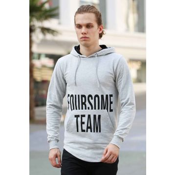 Madmext 4148 Gri Erkek Sweatshirt