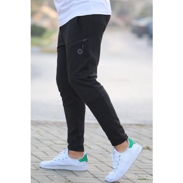 Madmext 4207 Basic Siyah Erkek Eşofman