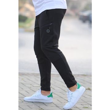 Madmext 4207 Basic Siyah Erkek Eşofman