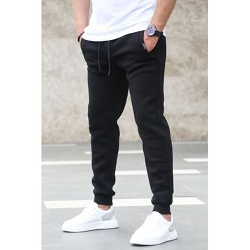 Madmext 4210 Siyah Basic Erkek Eşofman