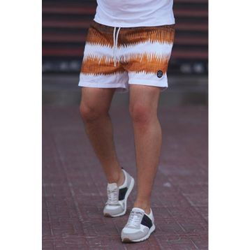 Madmext 4260 Camel Erkek Deniz Şortu