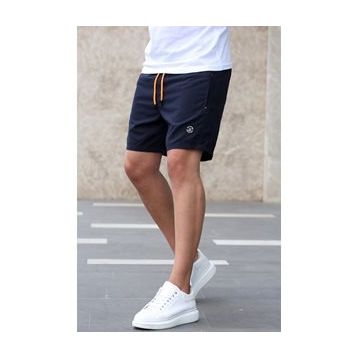 Madmext 4262 Lacivert Basic Deniz Şortu