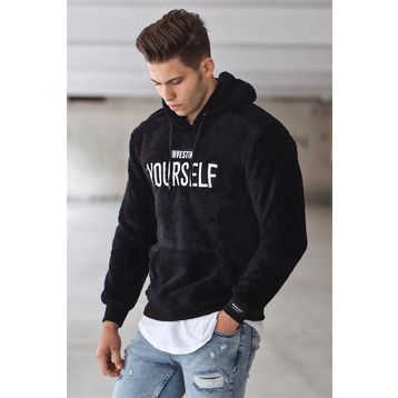 Madmext 4390 Siyah Erkek Sweatshirt