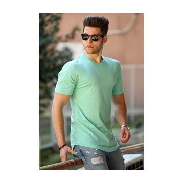 Madmext 4500 Yeşil Erkek T-shirt