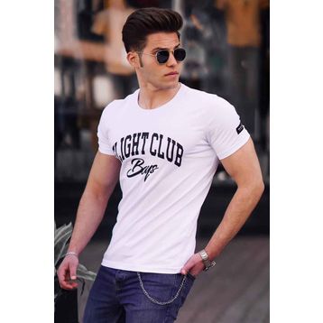 Madmext 4591 Sarı Erkek T-shirt