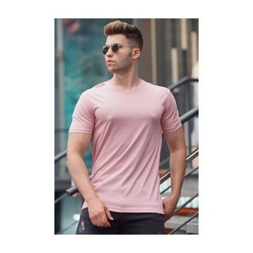 Madmext 4598 Basic V Yaka Erkek T-shirt