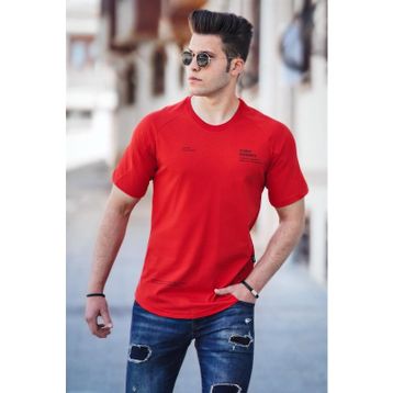Madmext 4632 Kırmızı Erkek T-shirt