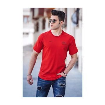 Madmext 4632 Kırmızı Erkek T-shirt