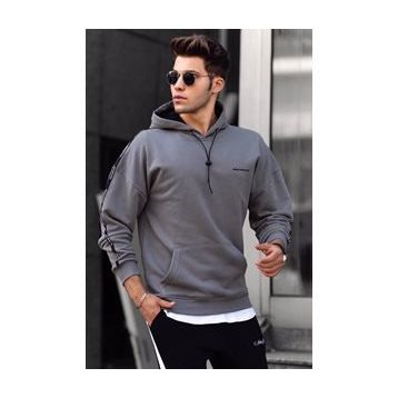 Madmext 4721 Antrasit Erkek Sweatshirt