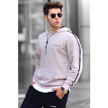 Madmext 4721 Siyah Erkek Sweatshirt
