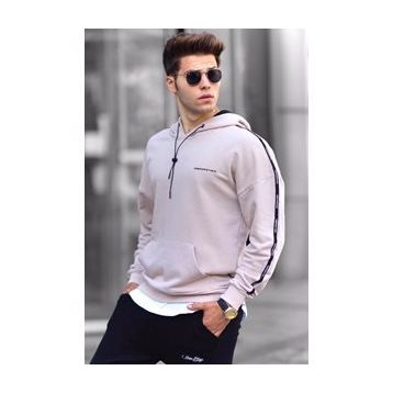 Madmext 4721 Siyah Erkek Sweatshirt