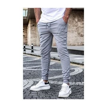 Madmext 4821 Füme Paçası Lastikli Erkek Eşofman