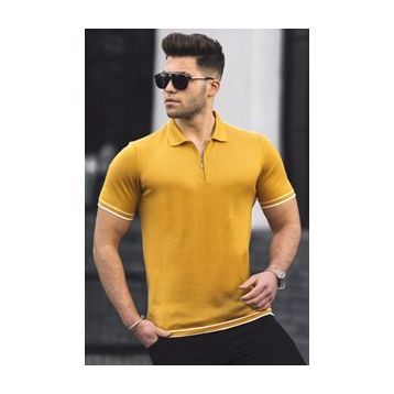 Madmext 5090 Hardal Erkek T-shirt