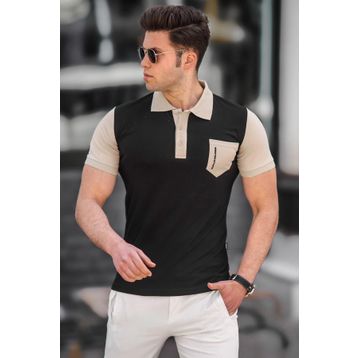 Madmext 5246 Siyah Erkek Tişört