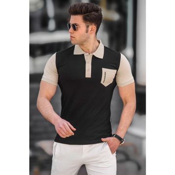 Madmext 5246 Siyah Erkek Tişört