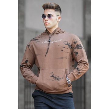 Madmext 5291 Kahverengi Erkek Sweatshirt