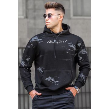 Madmext 5291 Siyah Erkek Sweatshirt