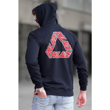 Madmext 5303 Siyah Baskılı Erkek Sweatshirt
