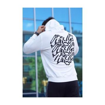 Madmext 5314 Ekru Erkek Sweatshirt