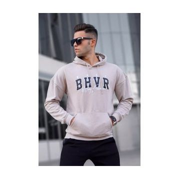 Madmext 5326 Bej Erkek Sweatshirt