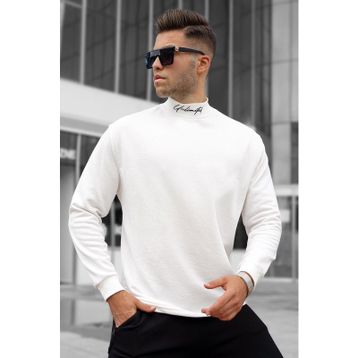 Madmext 5329 Ekru Erkek Sweatshirt