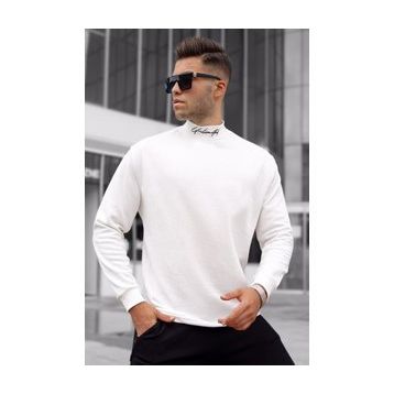 Madmext 5329 Ekru Erkek Sweatshirt