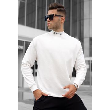 Madmext 5329 Ekru Erkek Sweatshirt