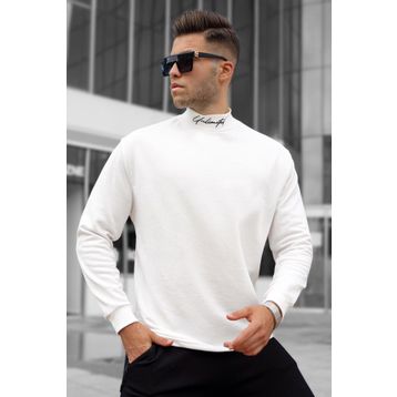Madmext 5329 Ekru Erkek Sweatshirt