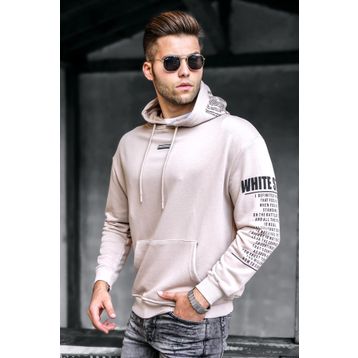 Madmext 5332 Bej Erkek Sweatshirt