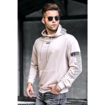 Madmext 5332 Bej Erkek Sweatshirt