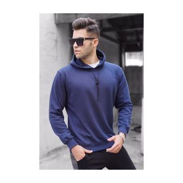 Madmext 5334 Lacivert Erkek Sweatshirt