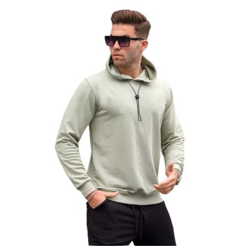Madmext 5334 Mint Yeşili Erkek Sweatshirt