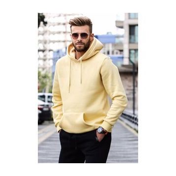 Madmext 5339 Sarı Erkek Sweatshirt