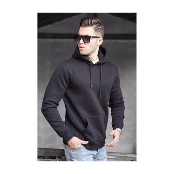Madmext 5339 Siyah Erkek Sweatshirt