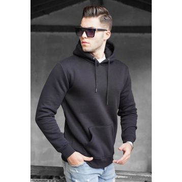 Madmext 5339 Siyah Erkek Sweatshirt