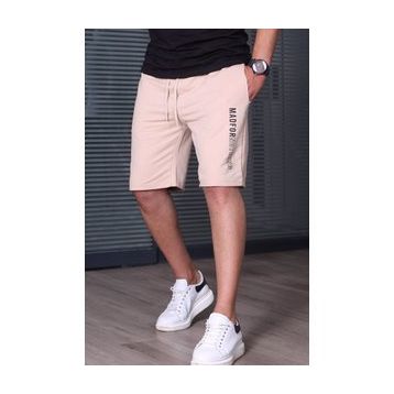 Madmext 5403 Bej Erkek Kapri Şort